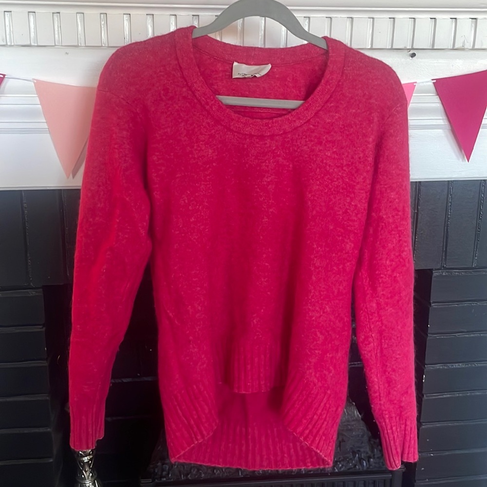 3:1 Phillip Lim Sweater Women S Relaxed Oversized Pink Barbiecore Alpaca Blend